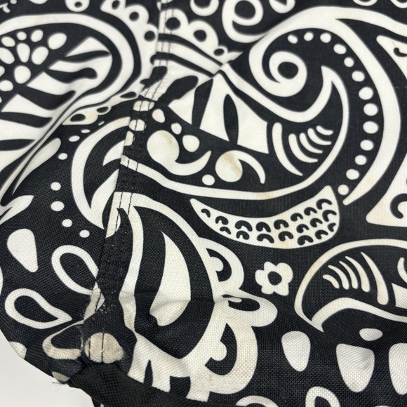 Thirty One Black & White Parisian Pop Tote Bag Paisley Parade 31 - Picture 6 of 13
